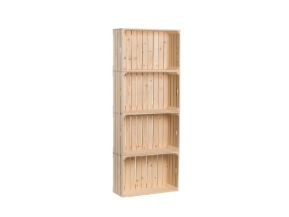 Kistenregal 156 x 60 x 24 cm
