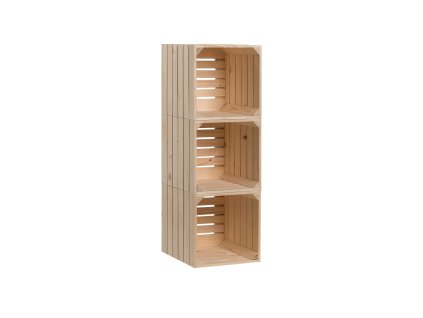 Kistenregal 90 x 30 x 35 cm