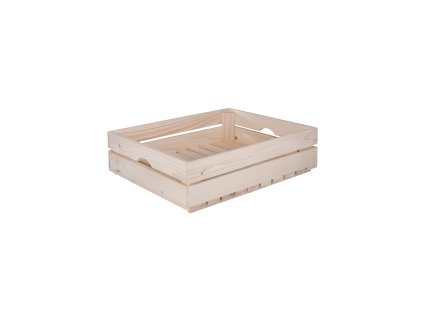 Holzkiste 50 x 39 x 12 cm (rutschfest)
