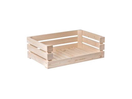 Holzkiste offen 60 x 39 x 20 cm