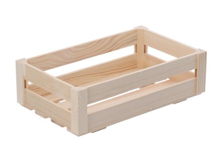 Holzkiste medium (niedrig)
