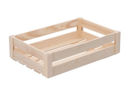 Holzkiste groß (niedrig)