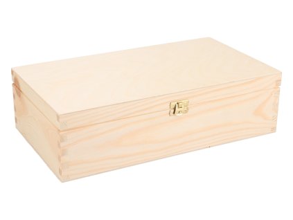 Holzbox für 2 Weinflaschen XI