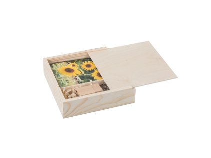 Holzbox für Fotos