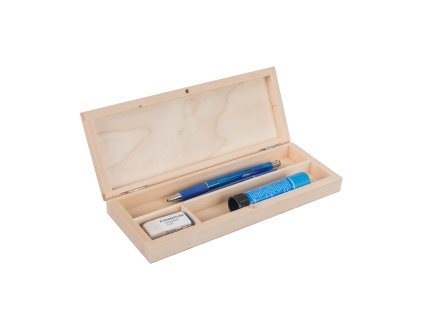 Holzbox für Schreibwaren