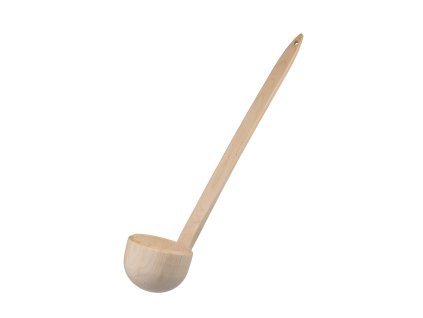 Holzkelle groß 53 cm hell – Kelle