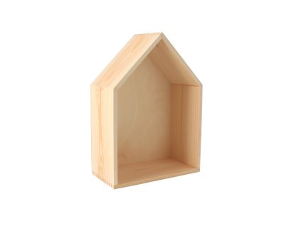 Holzregal Häuschen – klein
