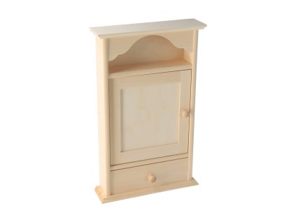 Schlüsselkasten aus Holz mit Schublade