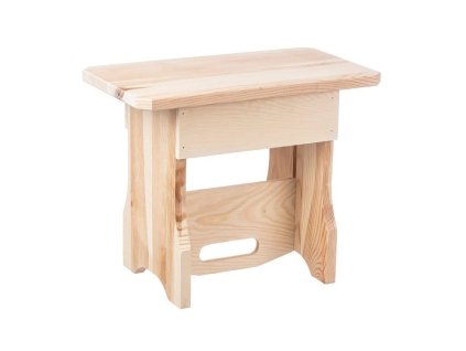 Holzhocker 2in1