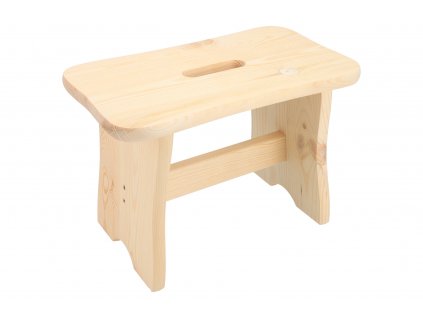 Holzhocker I 39 x 23 x 27 cm