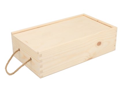 Holztruhe für Wein III