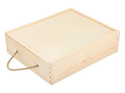 Holztruhe für Wein IV