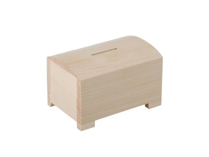 Holztruhe Spardose