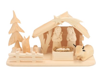 Krippe aus Holz XX