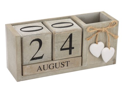 Holzkalender – SOLID HEART