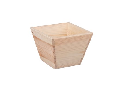 Holzblumentopf – Quadrat