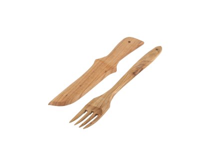 Besteck aus Holz – 1 Paar