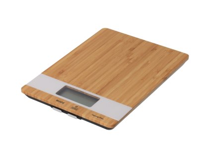 Digitale Küchenwaage aus Bambus – 5 kg