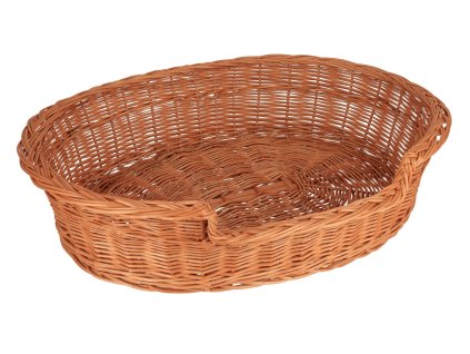 Hundebett aus Weide – groß