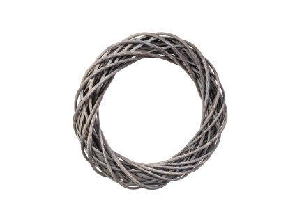 Weidenkranz grau 35 cm