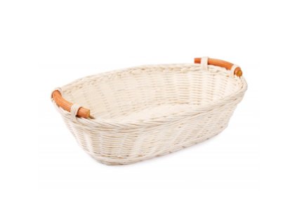 Rattankorb mit Griffen 29 x 20 x 8 cm