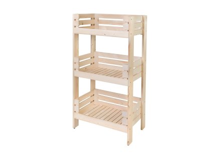 Holzregal r3o 120 x 64 x 39 cm