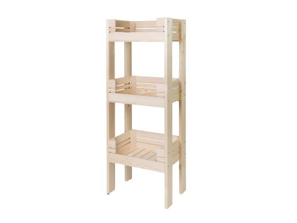 Holzregal r3o2 120 x 46 x 30 cm