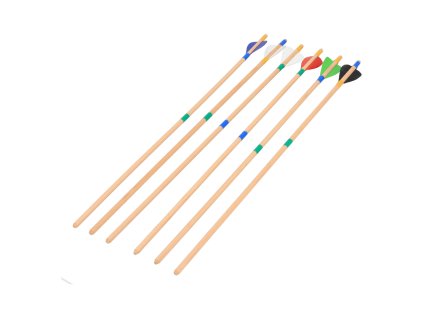 Satz Holzpfeile 6 Stück
