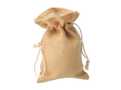 Jutebeutel mit Kordelzug 14 x 22 cm