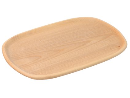 Stilvolles Holztablett