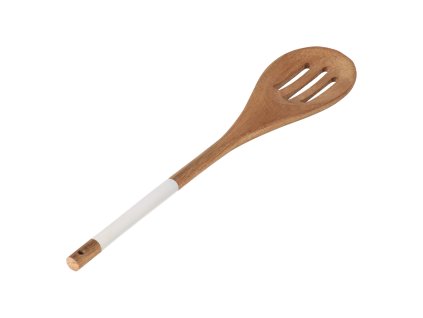 Kochlöffel mit Löchern WHITELINE Akazie – 30 cm