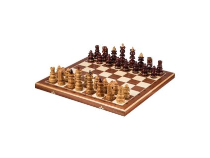 7281 5 velke drevene sachy 58x58 cm