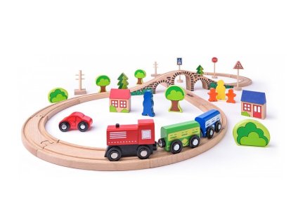 Spielzeugeisenbahn „Acht“ 40 Teile