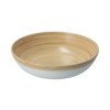 Bambusschale weiß – 23 cm