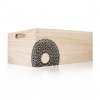 Holzkiste mit Mandala 31 x 21 x 13 cm