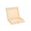 Holzbox Buch für Schlüssel