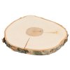 Holzunterlage aus Birkenstamm 33-38 cm