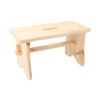 Holzhocker 39 x 18,5 x 21 cm