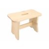 Holzhocker I 39 x 23 x 27 cm