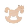 Weihnachtsschmuck aus Holz – Pferd