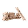 Feuerwehrauto aus Holz
