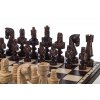 Schachspiel aus Holz 82 x 82 cm