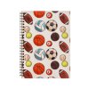 Notizbuch aus Holz A5 – Sport
