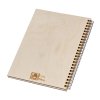 Notizbuch aus Holz A5 – Pfote