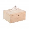 Holzbox für Hochzeitskarten mit Schloss