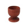 Eierbecher aus Holz 5 cm – dunkel