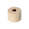 Mini-Holzdose mit Herz