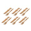 Besteck aus Holz – 6 Paar pro Packung