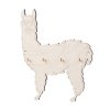 Schlüsselbrett aus Holz – Lama