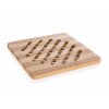 Quadratische Bambus-Topfmatte – 18 cm